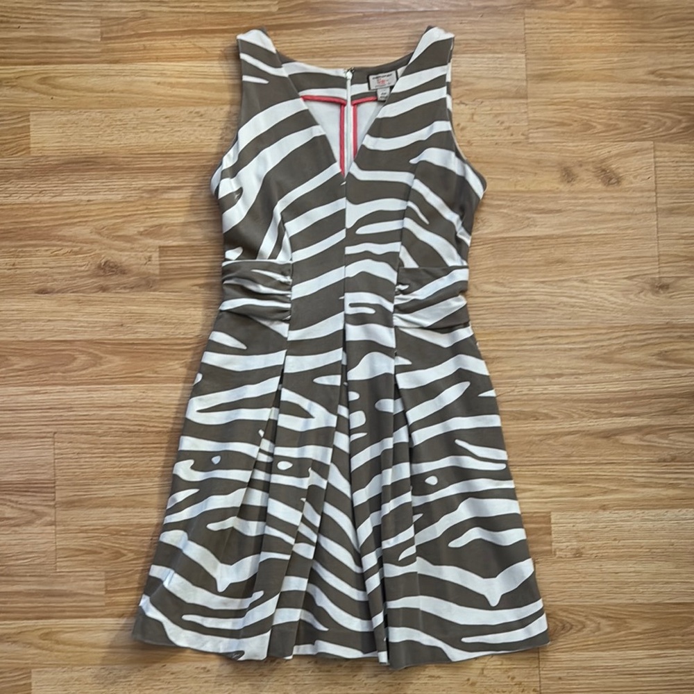 Banana Republic - Issa London Collection - Zebra Print Dress ✨ size 6P